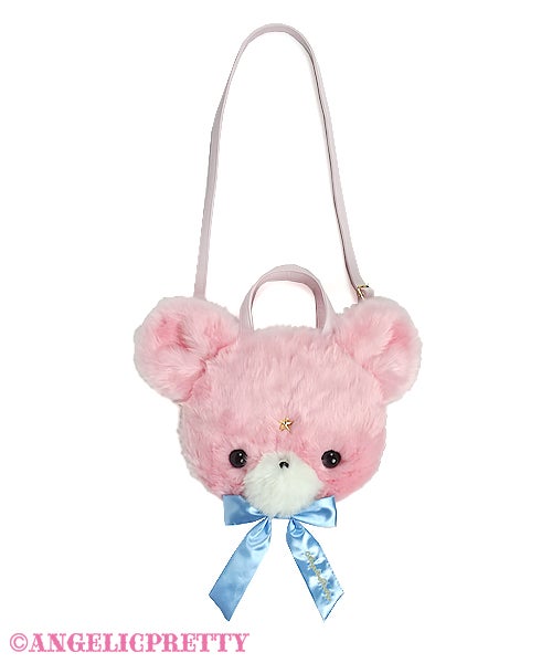 Milky Bear Face 3way Bag by Angelic Pretty