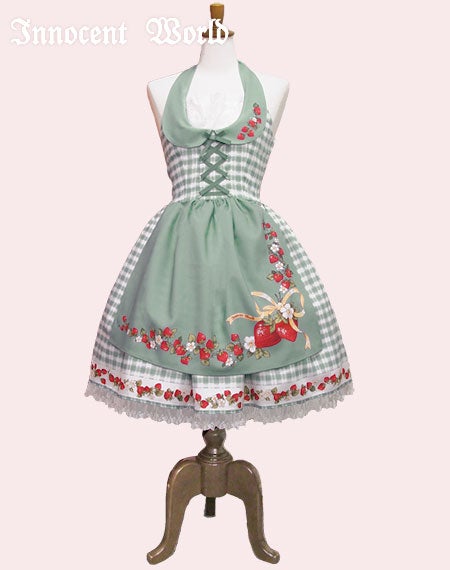 初版アンネッテジャンパースカート グリーン Innocent World