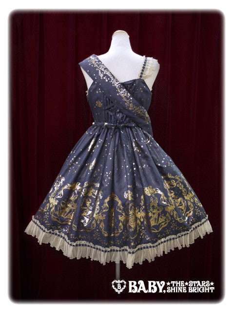 Full Of Stars “Bright Starry Night” JSK Ⅰ (With Echarpe) by Baby