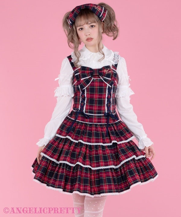 Fancy Tartan Check JSK by Angelic Pretty