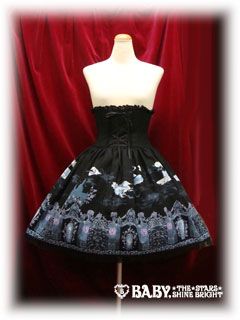 Vampire Requiem Corset Skirt by Alice and the Pirates