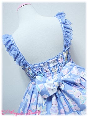 Fancy Paper Dolls Tiered JSK by Angelic Pretty