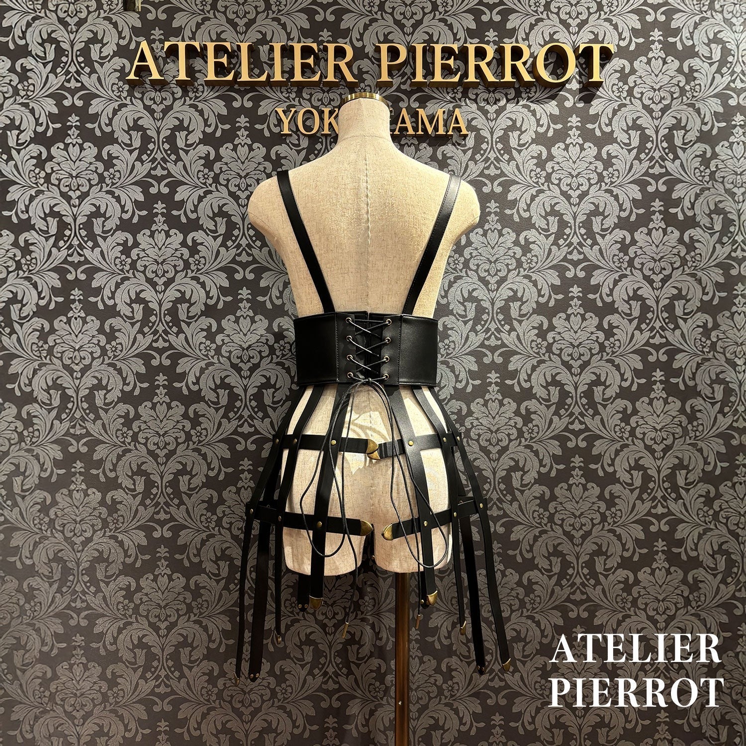 Baroque Cage Corset Harness by Atelier Pierrot