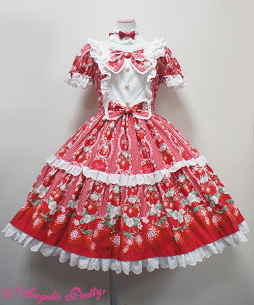Berry Garden Tiered OP by Angelic Pretty