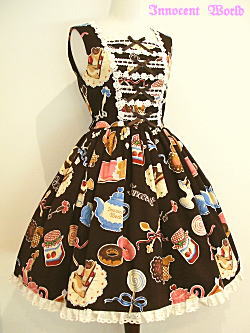 Candy Pattern Torchon Lace JSK by Innocent World