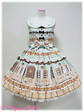 Sweet Cream House JSK with Collar by Angelic Pretty