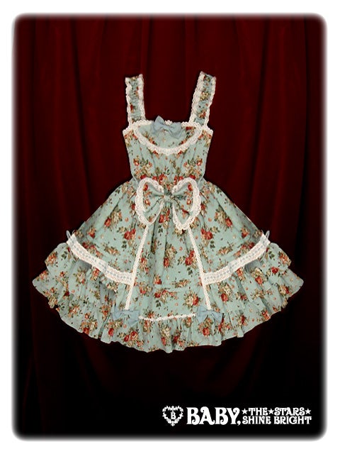 Floral Print Classical JSK by Baby, the Stars Shine Bright