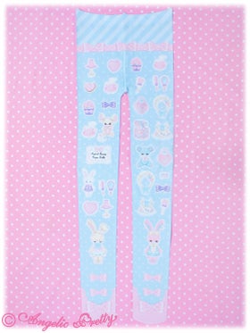 Fancy Paper Dolls Tights by Angelic Pretty