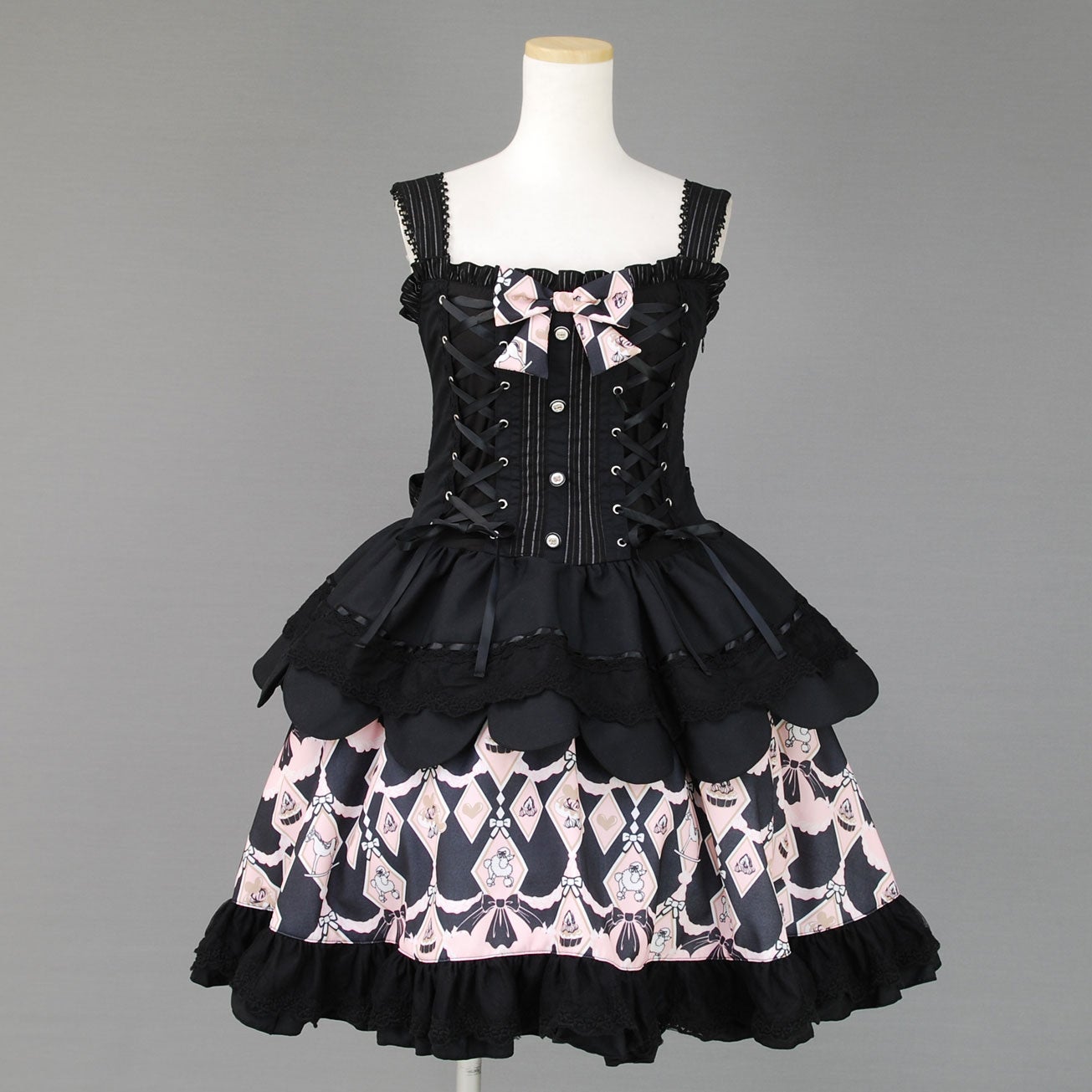 FRILL Poodle JSK by h.NAOTO