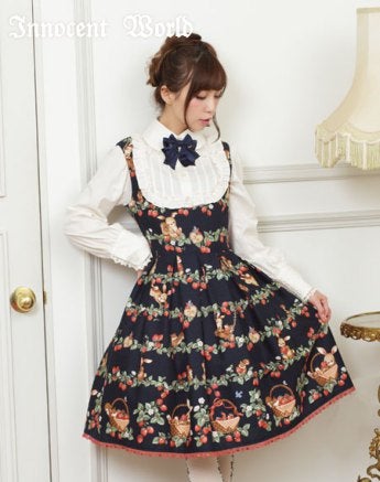 Strawberry Field Animals Corset JSK by Innocent World