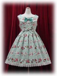 Sweetie Gingham Border JSK by Baby, the Stars Shine Bright