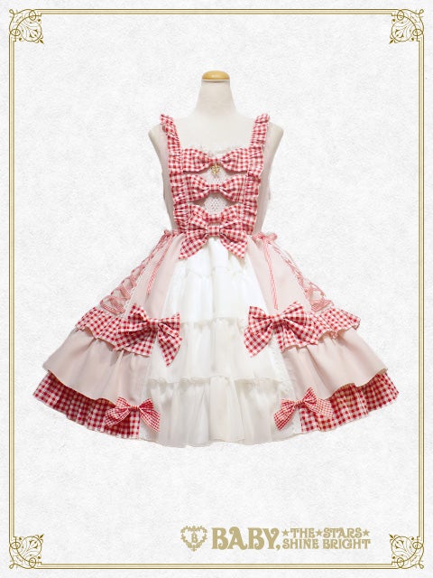 Love Fortune Gingham Check JSK by Baby, the Stars Shine Bright