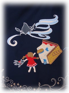 The Wizard of Oz Applique Scallop JSK by Baby, the Stars Shine Bright