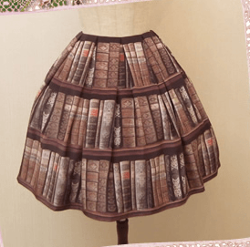 La bibliotheque Skirt by Juliette et Justine