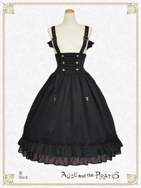 Shadow of Bat Corset Long Skirt by Alice and the Pirates
