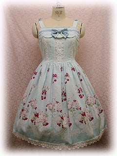 Cherry Bouquet Print JSK by Baby, the Stars Shine Bright