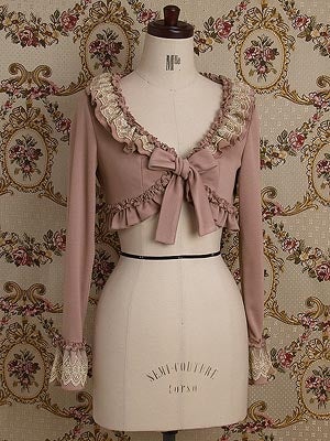 Tulle Lace Frill Bolero by Mary Magdalene