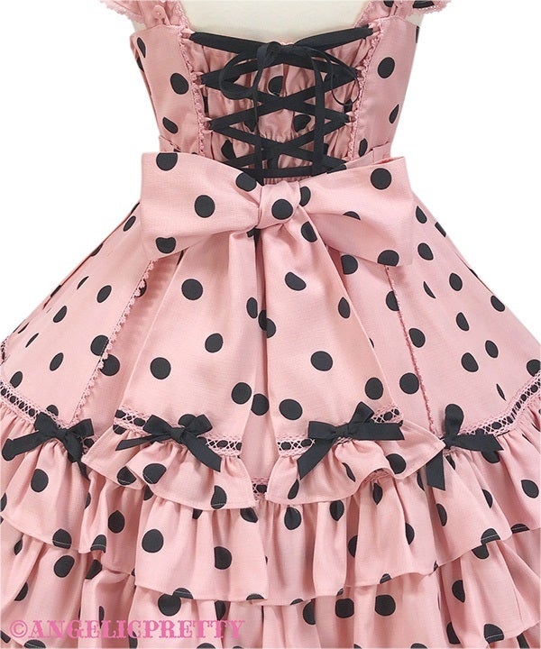 Cute Heart JSK Set (Polka Dot) [Shibuya Anniversary Fair Special