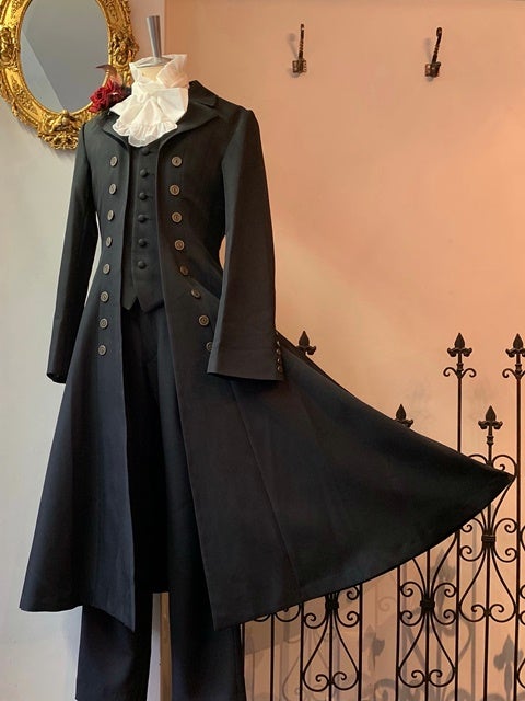 Men's Long Roland Coat Jacket by Atelier Boz