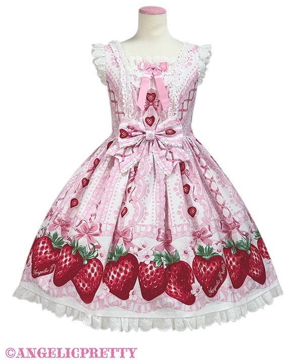 Decoration Strawberry JSK by Angelic Pretty