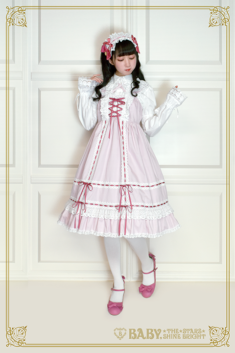 Babydoll JSK & Princess Drop Headdress Set (B44JS201) by Baby, the