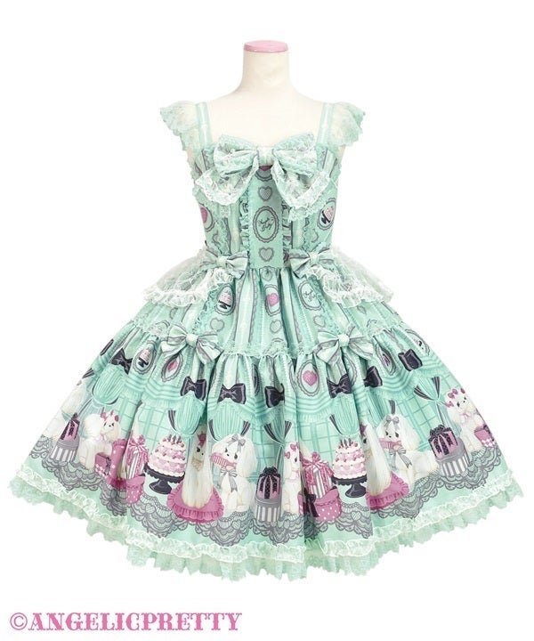 Princess Puppy Tiered JSK by Angelic Pretty