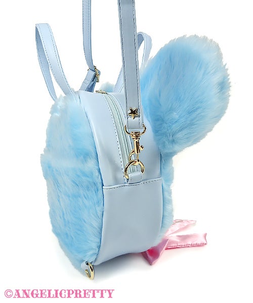 Milky Bear Face 3way Bag by Angelic Pretty