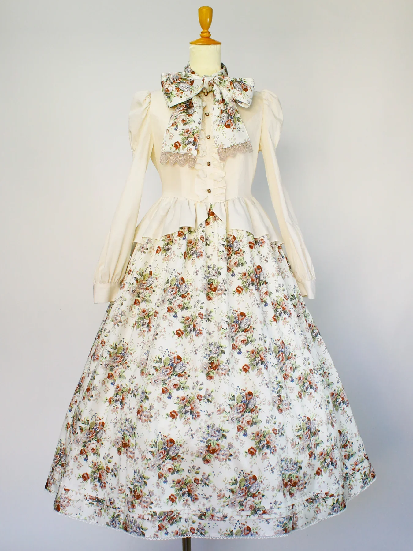 Antique Rococo Bouquet Victorian OP by Victorian Maiden