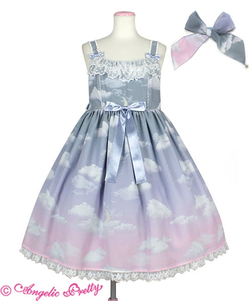 MTO] Misty Sky Brilliant Color JSK Set by Angelic Pretty