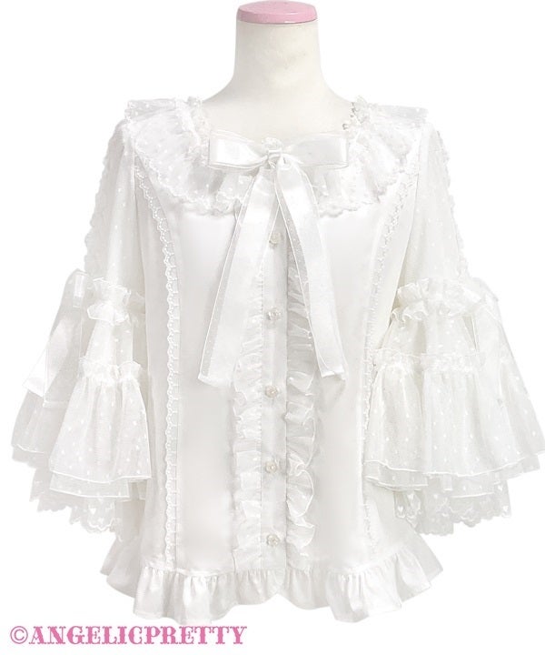Ohanami Bunny Blouse by Angelic Pretty