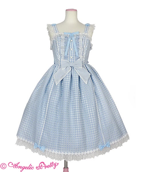 Humming Gingham JSK by Angelic Pretty