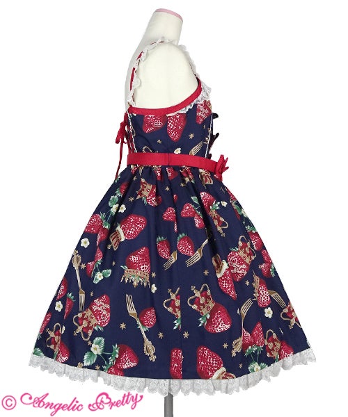 Royal Crown Berry Special JSK Set by Angelic Pretty