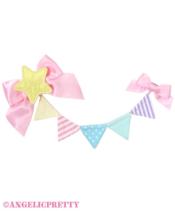 Happy Garland Mini Brooch by Angelic Pretty