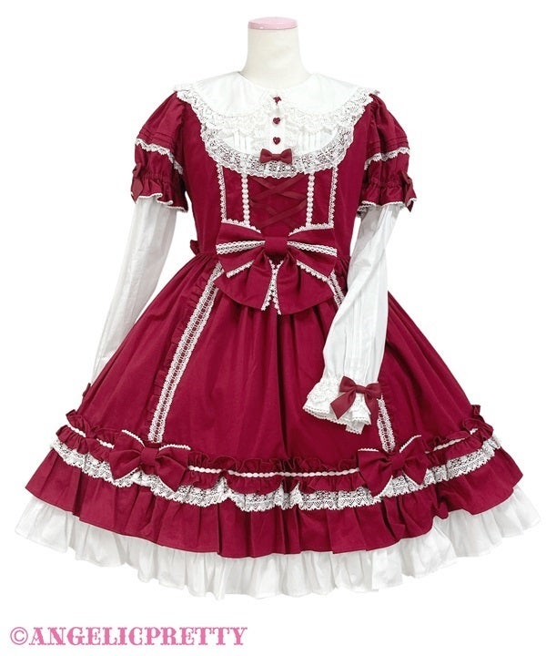 Dolly Girl Detachable Sleeves OP (Solid) by Angelic Pretty