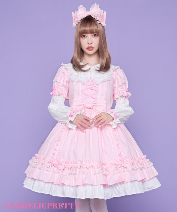 Dolly Girl Detachable Sleeves OP (Solid) by Angelic Pretty