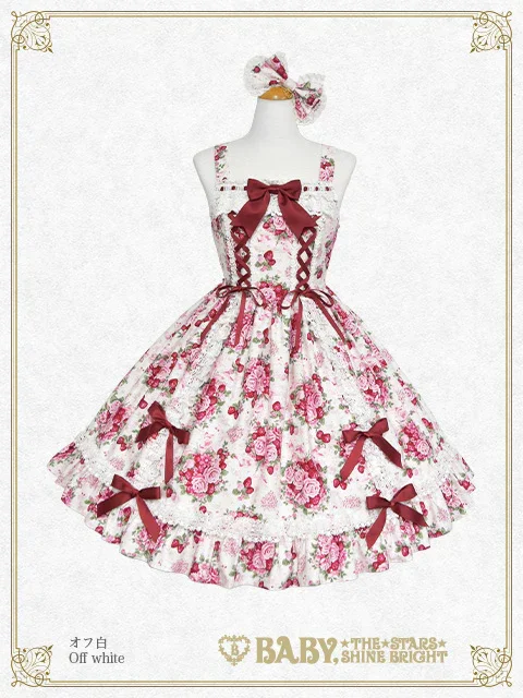 Sugar Bouquet ~Maiden's Eternal Longing~ JSK IV & Ribbon Clip Set