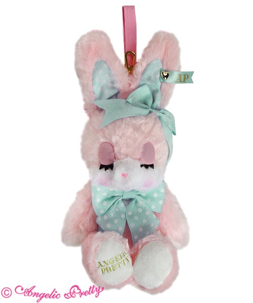 MTO] Dreamy Lyrical Bunny Plush Pouch (2020) by Angelic Pretty