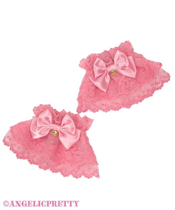 Angelic Pretty アームウォーマー サテンリボン ピンク Angelic Pretty