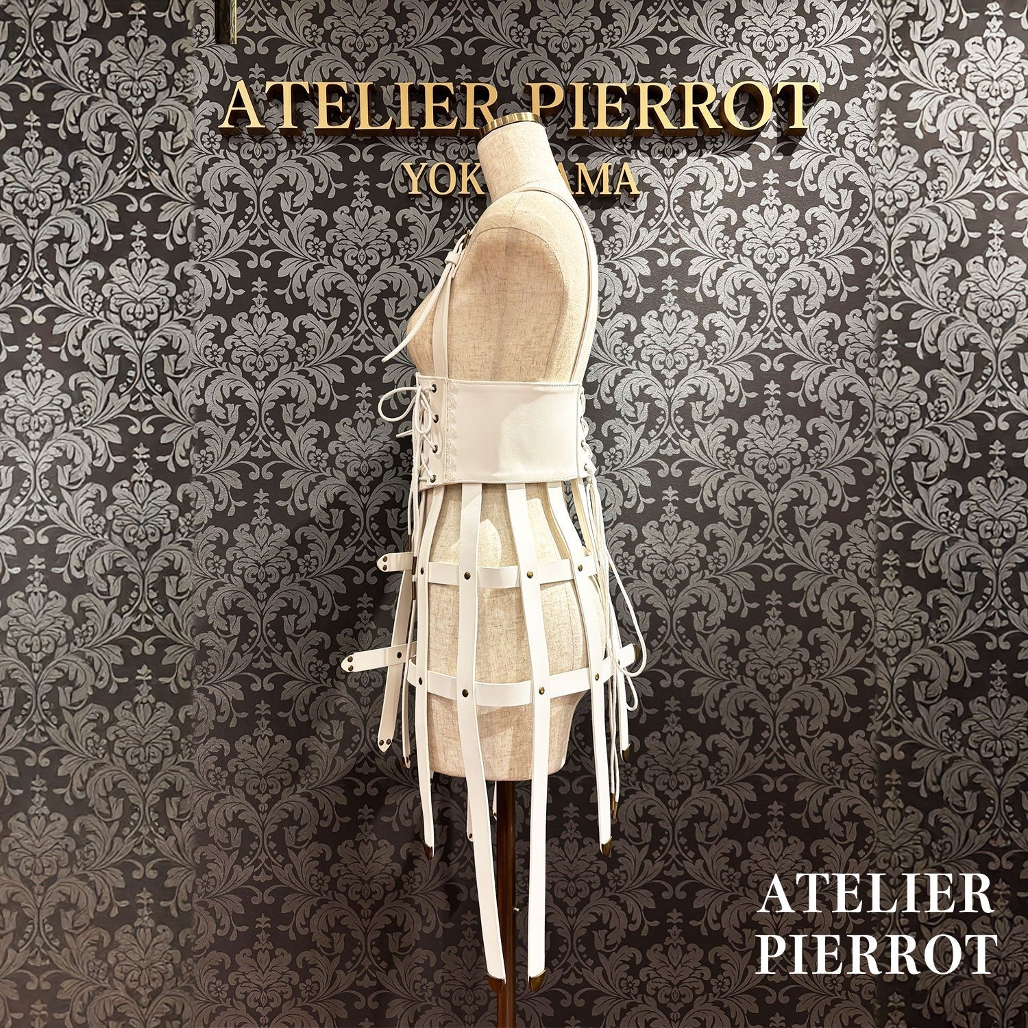 Baroque Cage Corset Harness by Atelier Pierrot