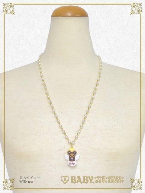 Christmas Angel Kumya Necklace by Baby, the Stars Shine Bright