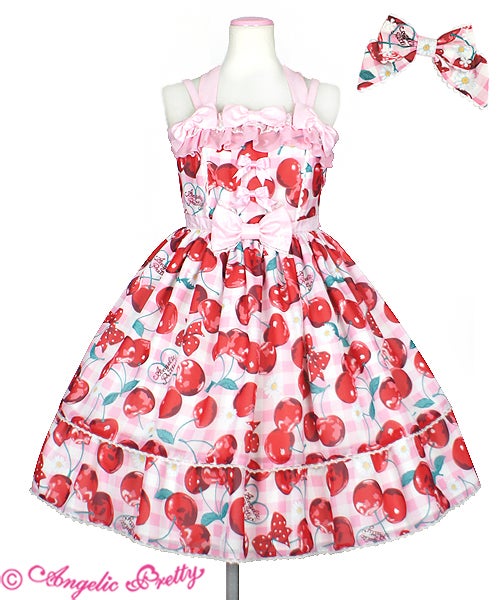 Fresh Cherry Special JSK Set (2020) by Angelic Pretty