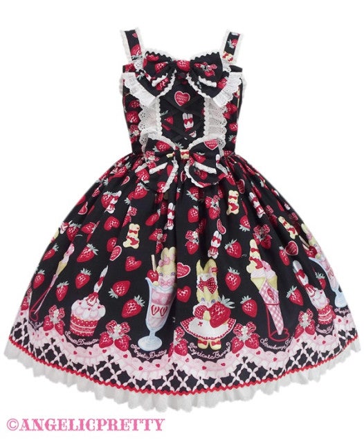 Lyrical Bunny Parlor JSK Set by Angelic Pretty