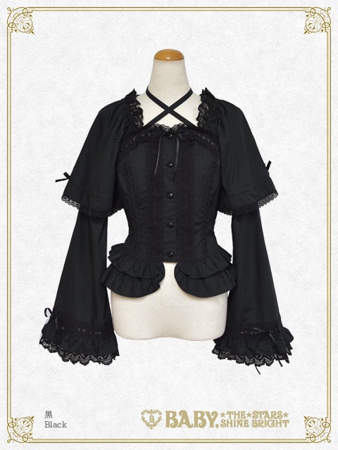 BABY, THE STARS SHINE BRIGHT 姫袖ブラウスフリル