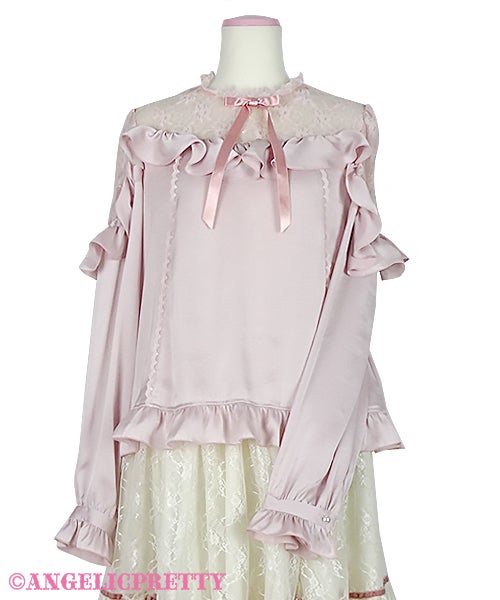 Lacy Frill Blouse (2020) by Angelic Pretty