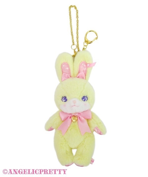 Lovely Lyrical Bunny Plush Charm by Angelic Pretty