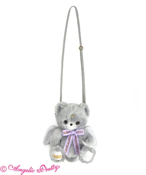 Milky Bear Plush Pouch (June 2020) by Angelic Pretty