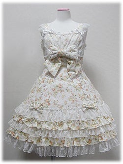 Rose Princess Doll JSK (2009) by Angelic Pretty