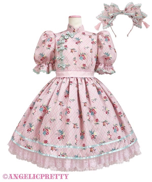 MTO] China Doll OP Set [Angelic Pretty x KEITAMARUYAMA] by Angelic