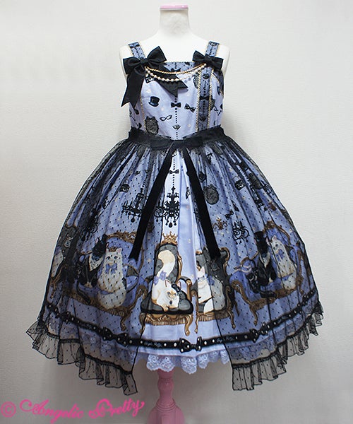 Princess Cat Peplum JSK by Angelic Pretty