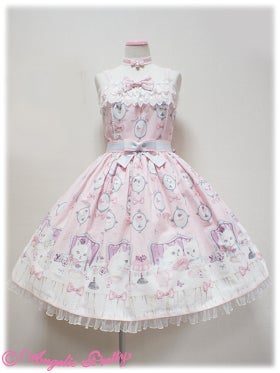 Cat Tea Party JSK Set by Angelic Pretty